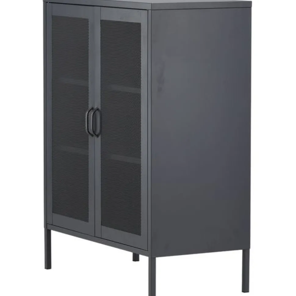 Vitriini Venture Home Misha, mesh-ovilla, 101.5x80cm, valkoinen