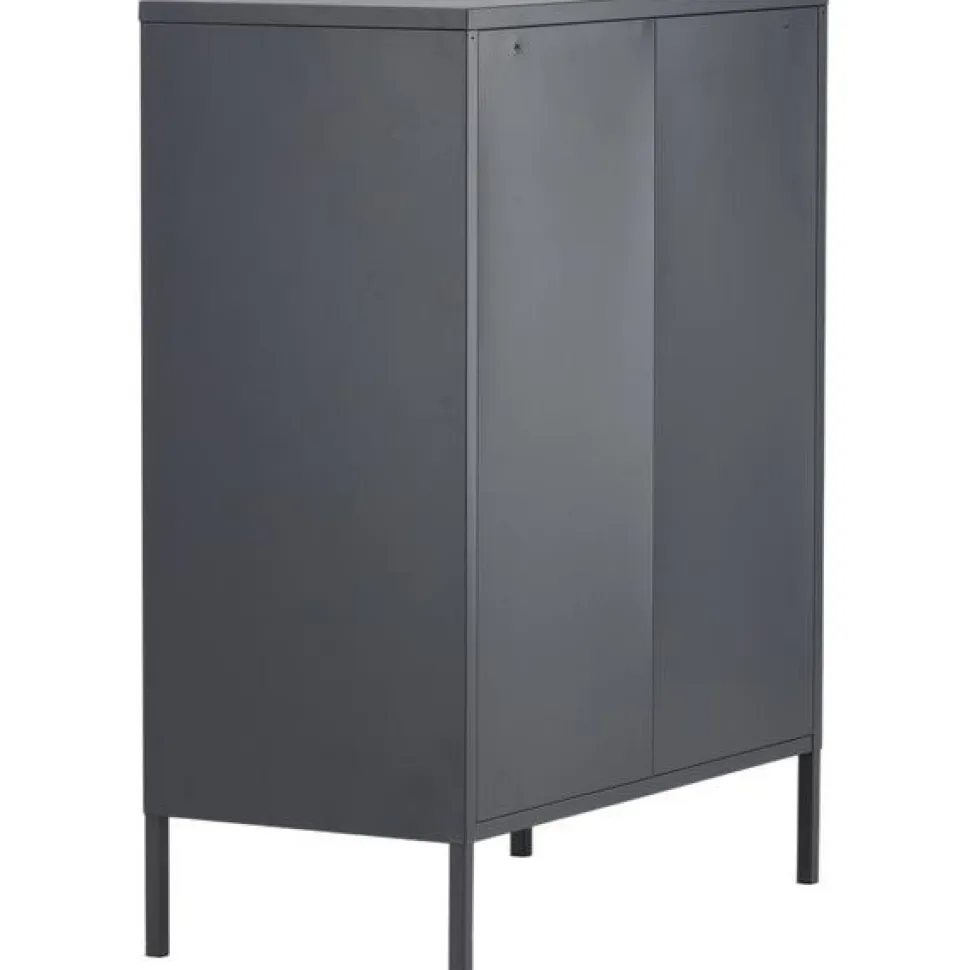 Vitriini Venture Home Misha, mesh-ovilla, 101.5x80cm, valkoinen