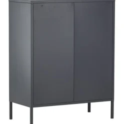 Vitriini Venture Home Misha, mesh-ovilla, 101.5x80cm, valkoinen