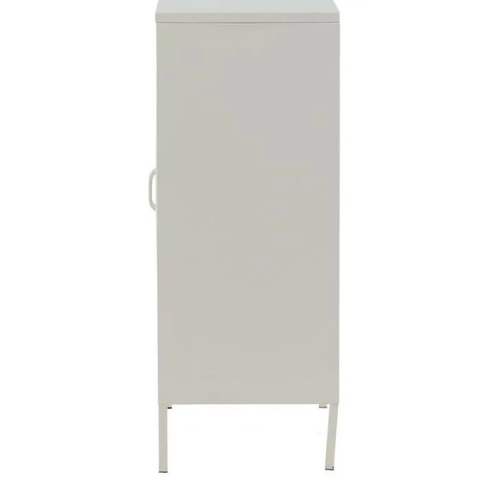 Vitriini Venture Home Misha, mesh-ovilla, 101.5x80cm, valkoinen