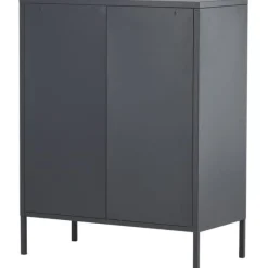 Vitriini Venture Home Misha, mesh-ovilla, 101.5x80cm, valkoinen