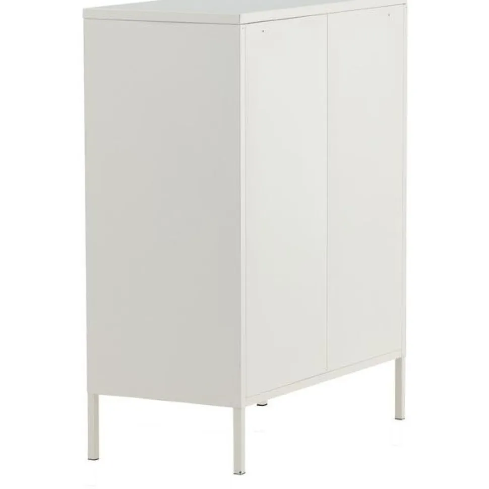 Vitriini Venture Home Misha, mesh-ovilla, 101.5x80cm, valkoinen