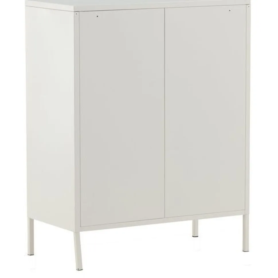 Vitriini Venture Home Misha, mesh-ovilla, 101.5x80cm, valkoinen