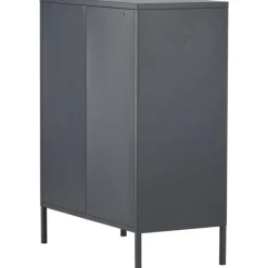 Vitriini Venture Home Misha, mesh-ovilla, 101.5x80cm, valkoinen