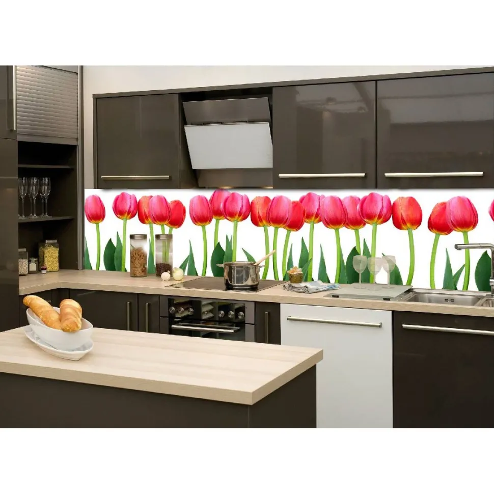 Välitilatarra Dimex Bed of Tulips 180x60cm