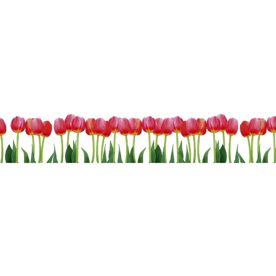 Välitilatarra Dimex Bed of Tulips 180x60cm