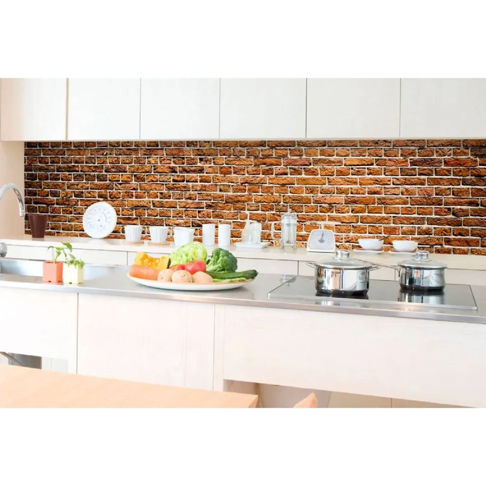 Välitilatarra Dimex Old Brick 180x60cm