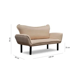 Vuodesohva Linento Furniture Chatto, 2-istuttava, eri värejä
