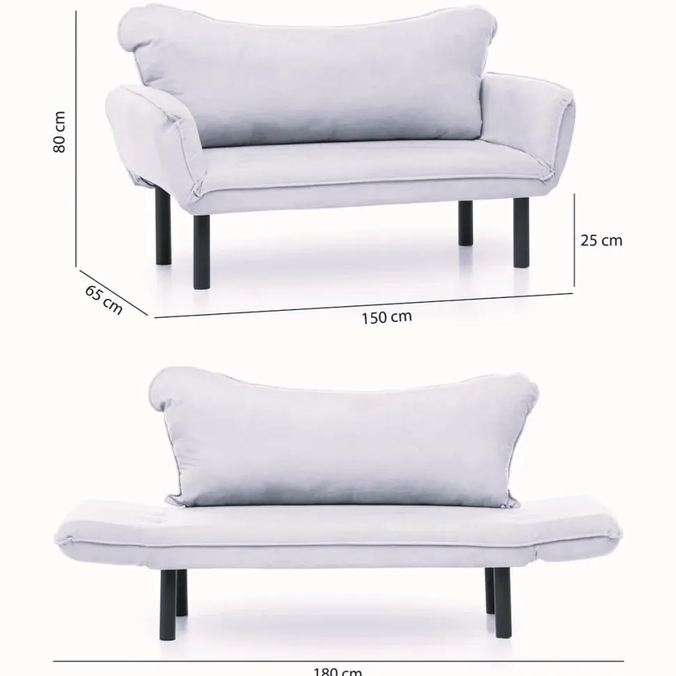 Vuodesohva Linento Furniture Chatto, 2-istuttava, eri värejä